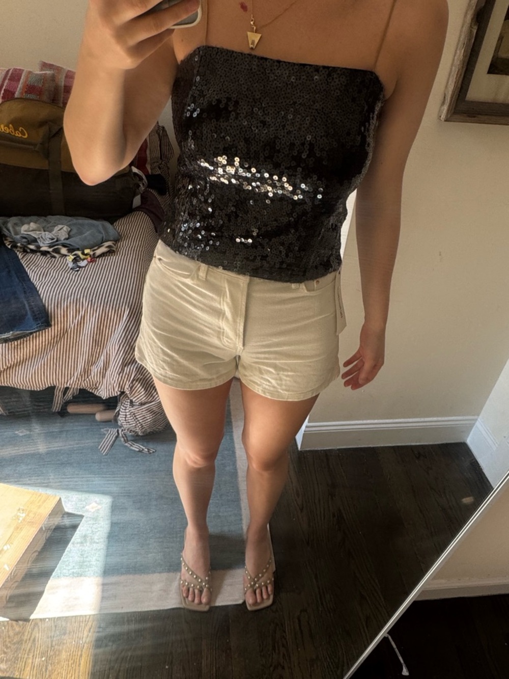 Akris sequined tank top